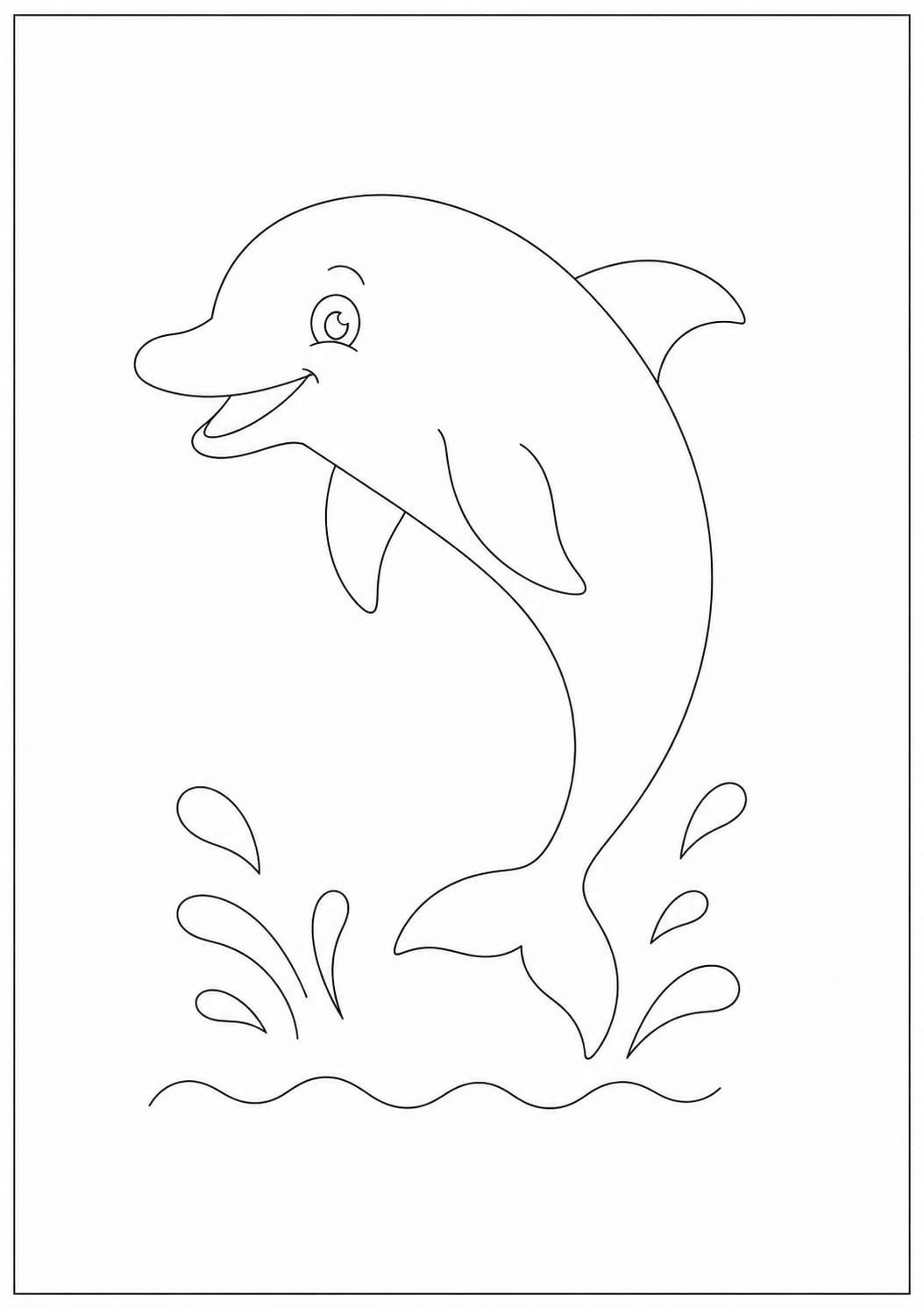 Dolphin Drawing