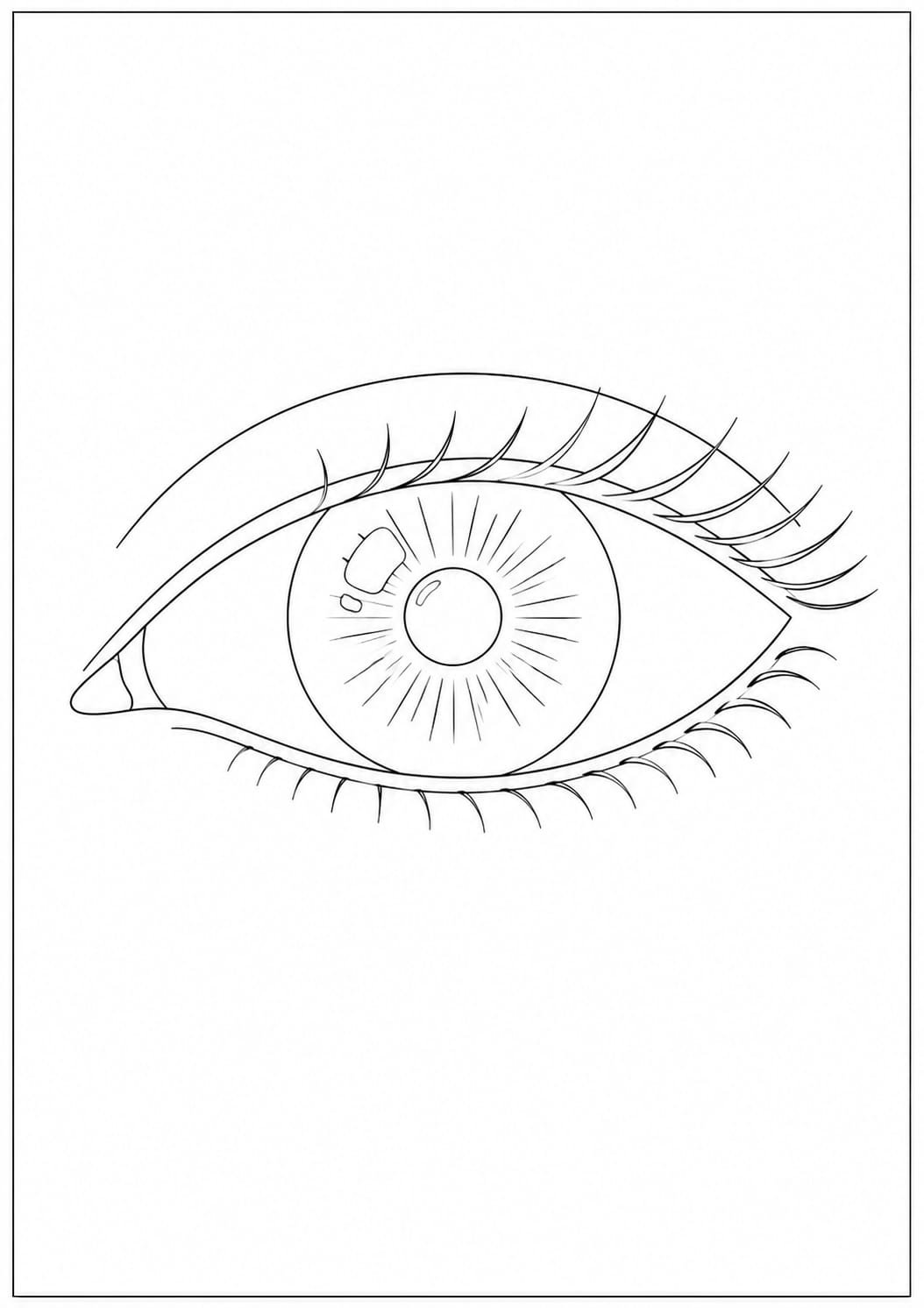 Eye Drawing for Kids