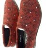 women casual shoe red mehrum color