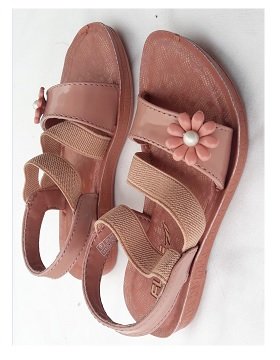 Flite Sandals for Girls Peach G9 - PUK101 peach