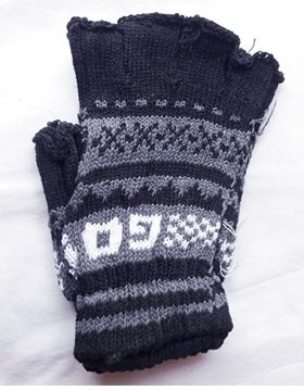 Buy Woolen Winter Fingerless Gloves for Boys & Girls in Bhilai