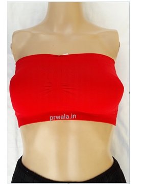 Lightly Padded Tube Bra for women Free Size