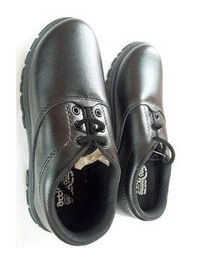 Action Boys School Shoes Black