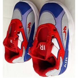 Blue Red Kids Shoes