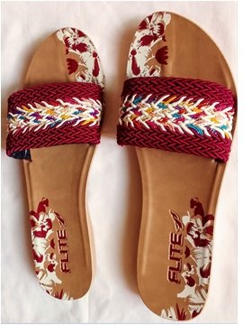 Flite Slip Ons for Women Maroon