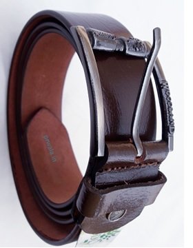 Leather Belt for Men Brown