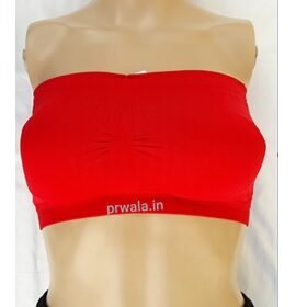Lightly Padded Tube Bra for women Free Size