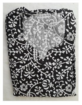 Umbrella Cotton Nighty Black