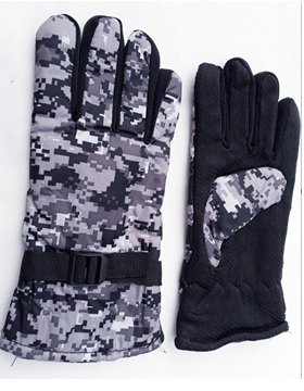 Waterproof Winter Hand Gloves with Inside Fur