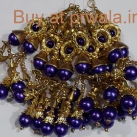 Women’s Hanging Tassel Latkan Blue