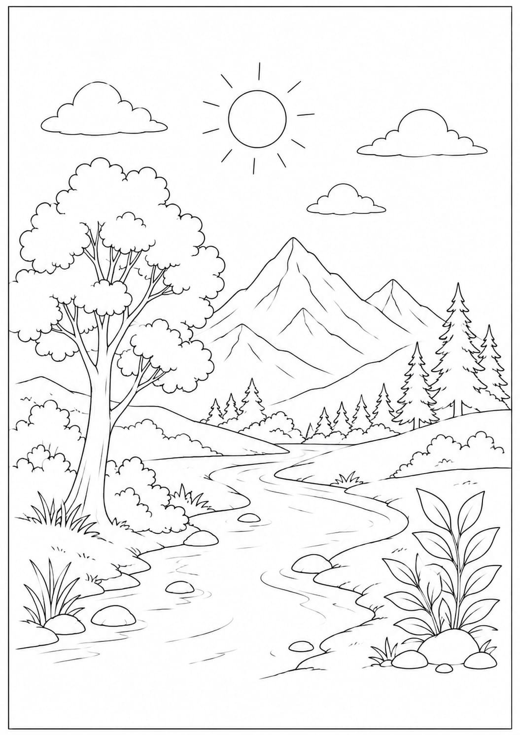 Nature Drawing for Kids