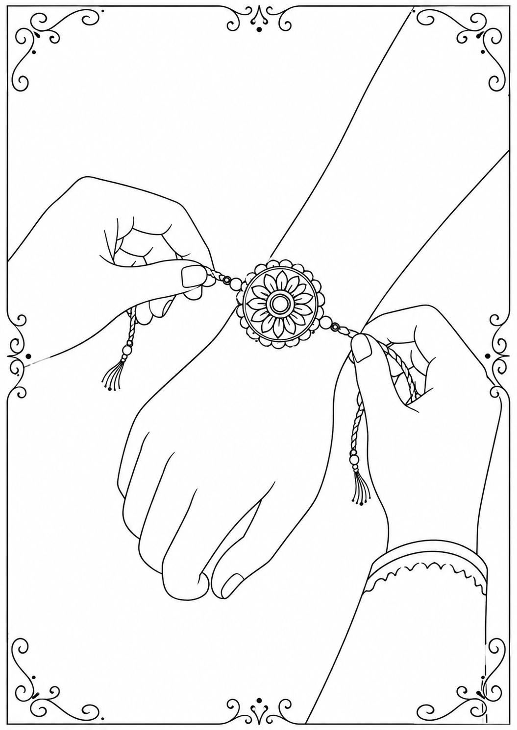 Raksha Bandhan Drawing