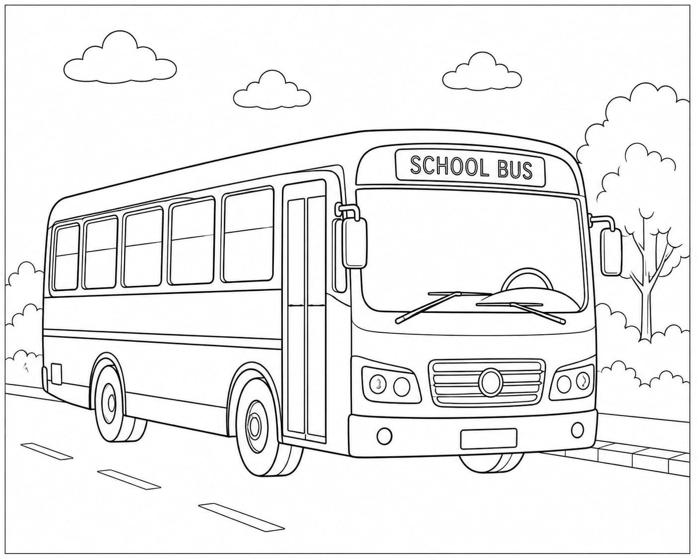A4 size printed drawing sheet bus drawing