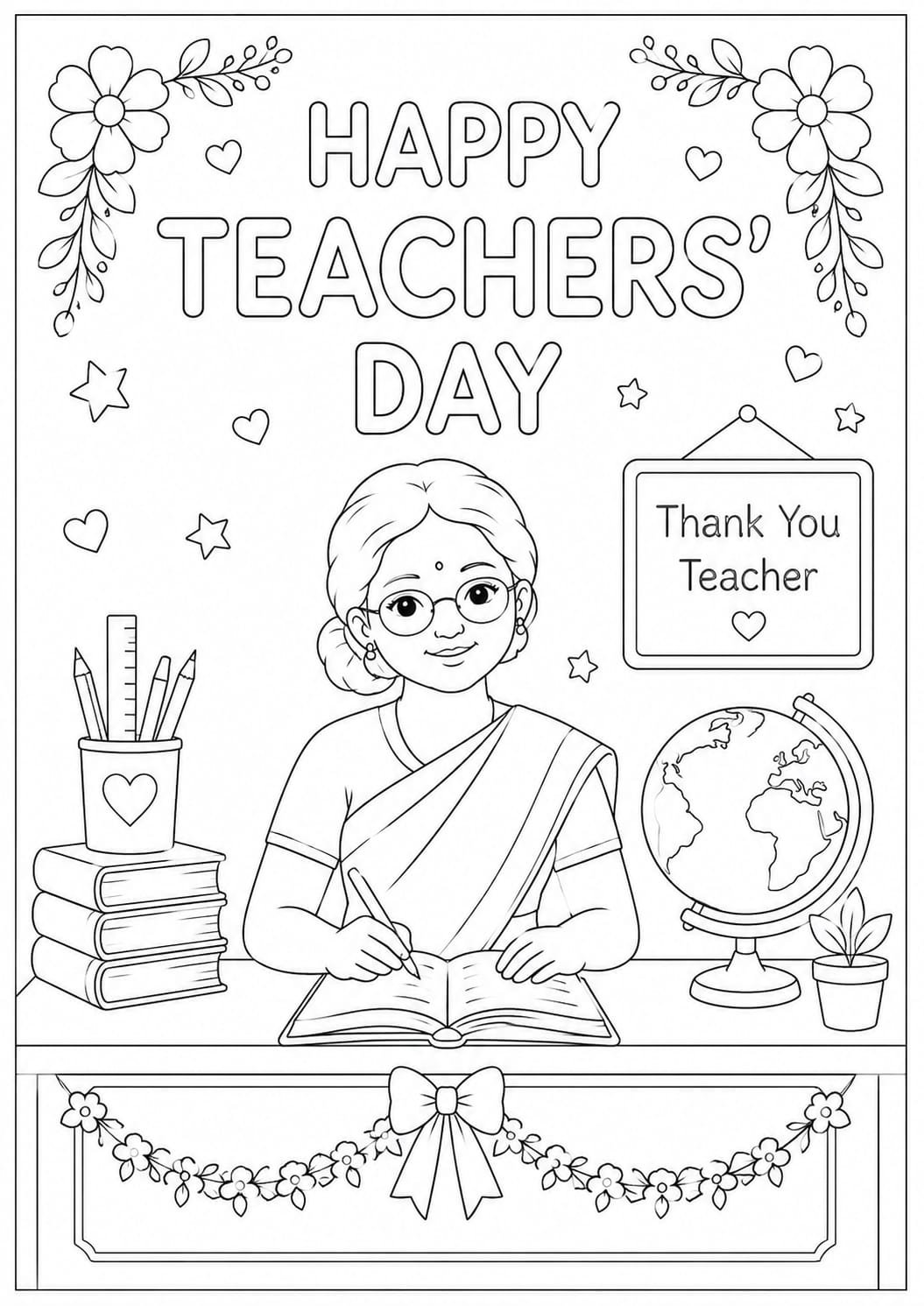 Teacher's Day drawing