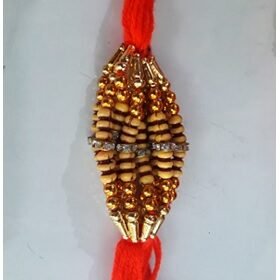 Traditional Beaded Rakhi | 3 Pcs Set