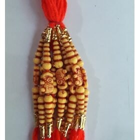 Traditional Beaded Rakhi for Brother | 3 pcs