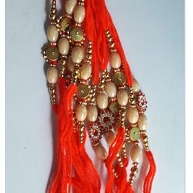 Traditional Beaded Rakhi | 3 Pcs