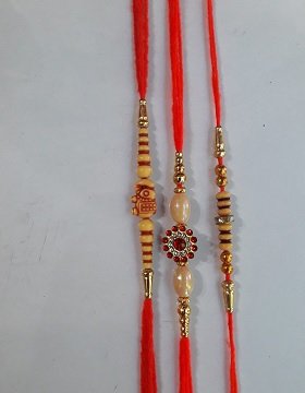 Beaded Rakhi for Brother