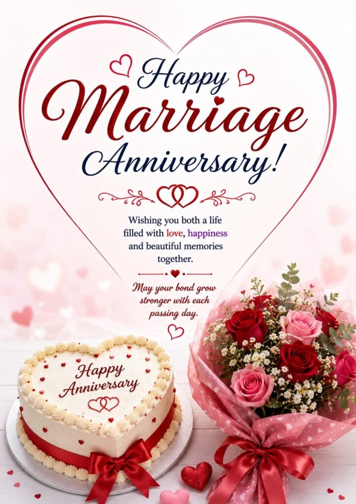 Happy Marriage Aniversary Wish image 
