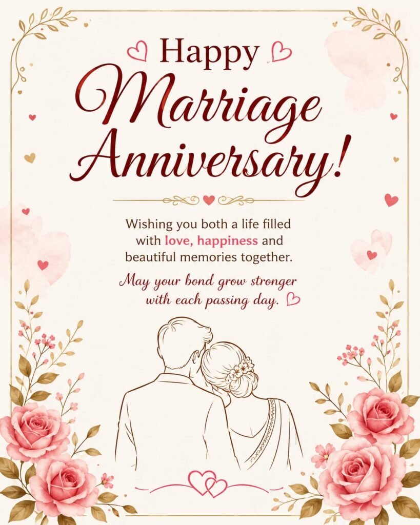 Happy Marriage Aniversary Wish image 