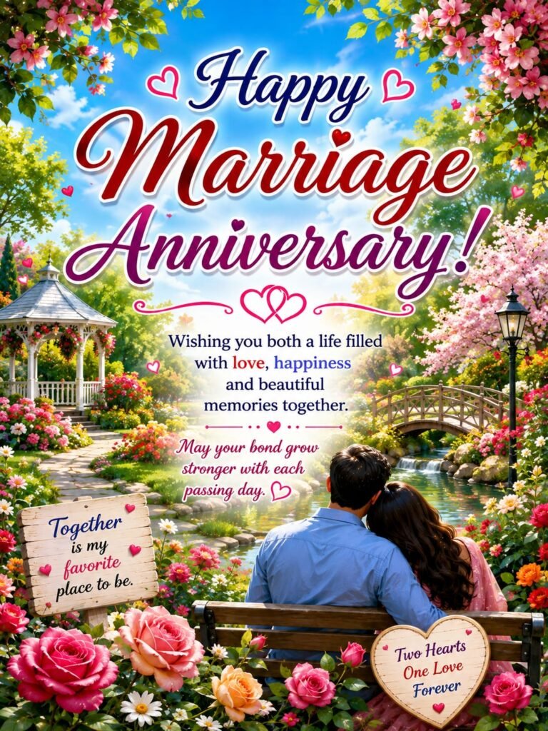 Happy Marriage Aniversary Wish image 