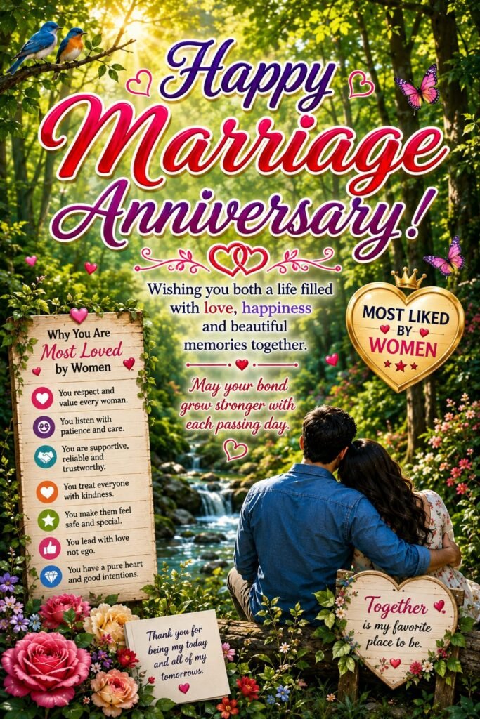 Happy Marriage Aniversary Wish image 
