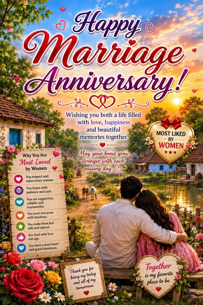 Happy Marriage Aniversary Wish image 