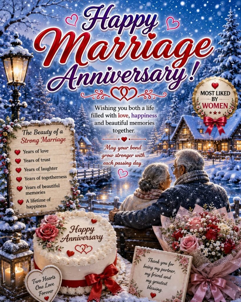 Happy Marriage Aniversary Wish image 