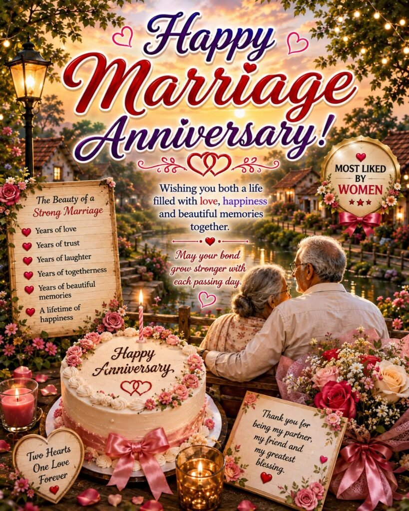 Happy Marriage Aniversary Wish image 