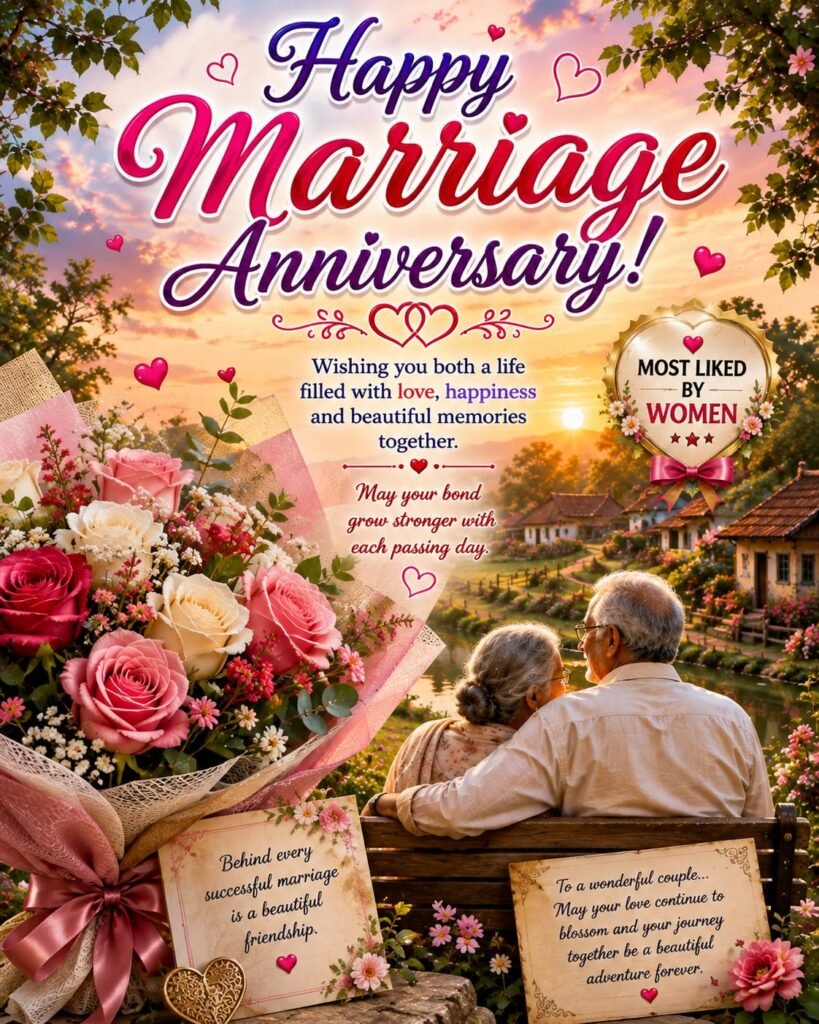 Happy Marriage Aniversary Wish image 