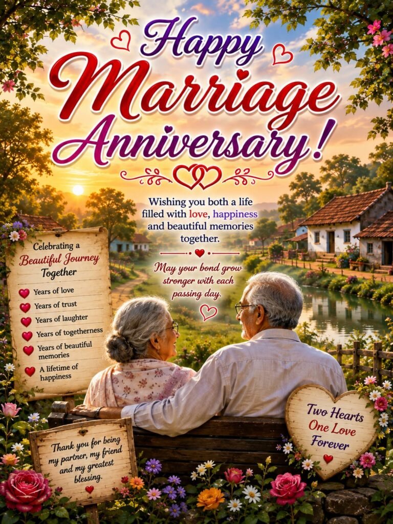 Happy Marriage Aniversary Wish image 