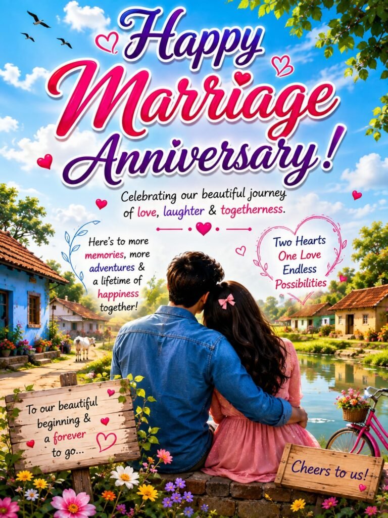 Happy Marriage Aniversary Wish image 