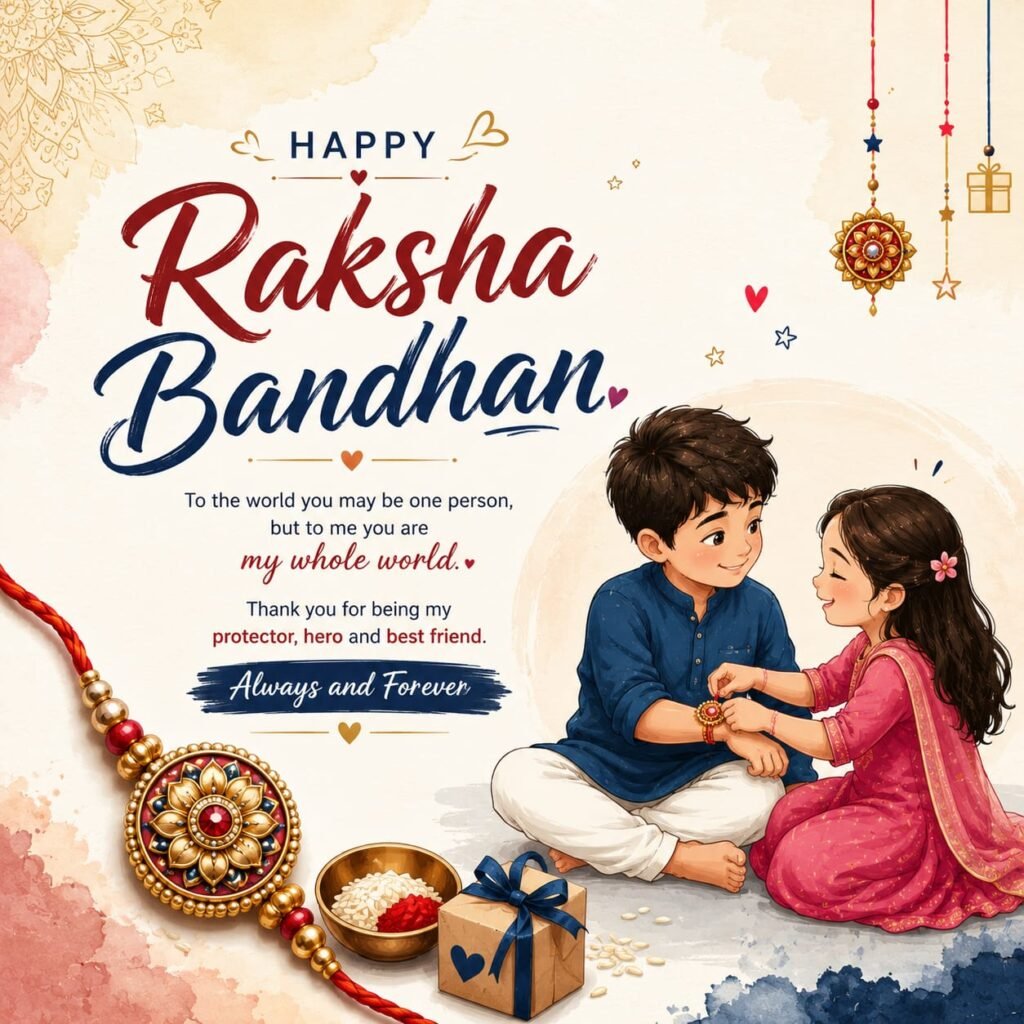 Happy Raksha Bandhan Wishes Images