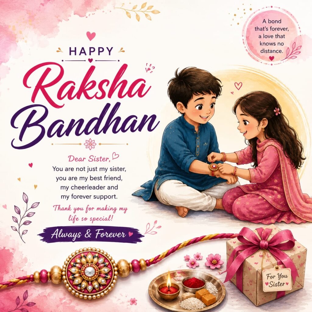 Happy Raksha Bandhan Wishes Images