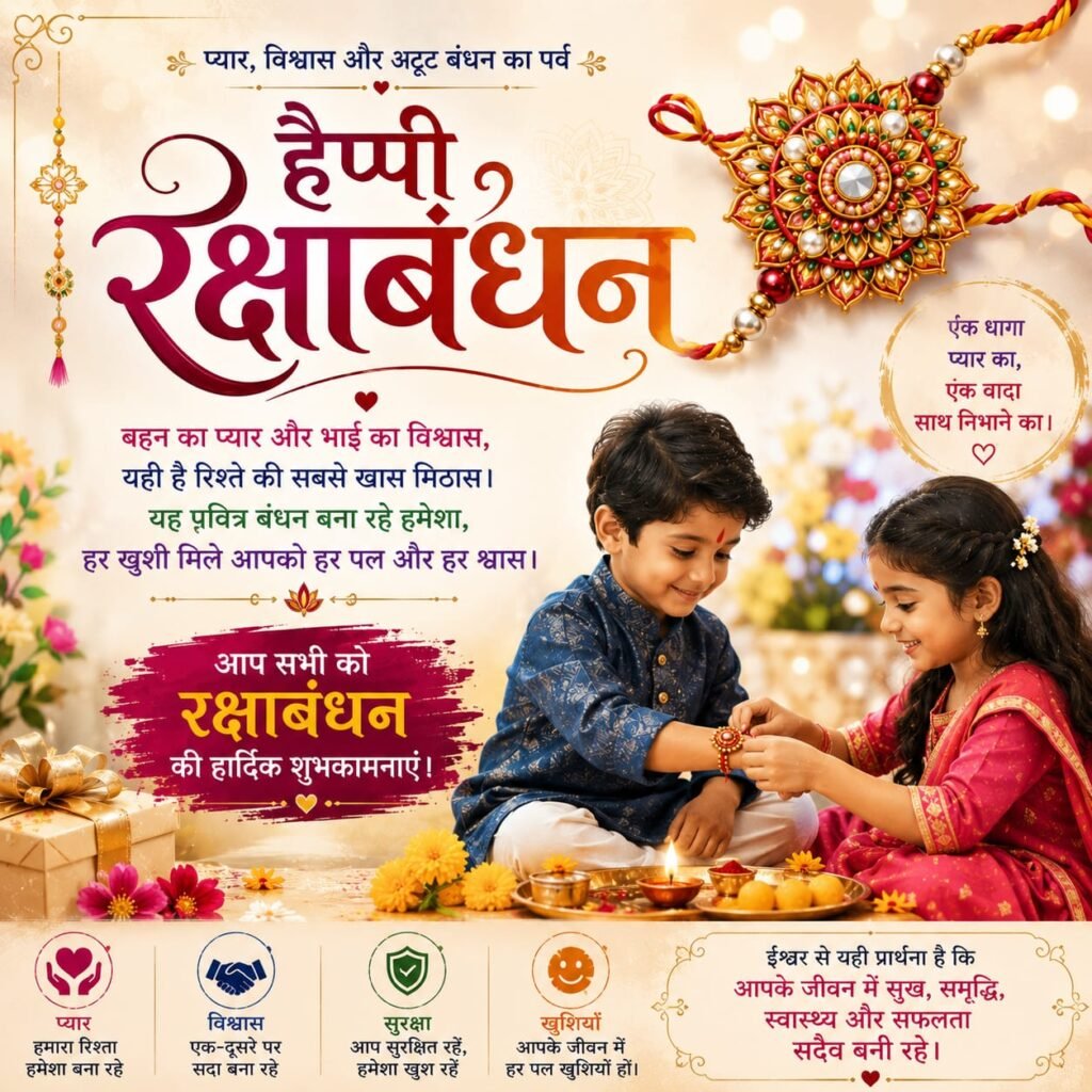 Happy Raksha Bandhan Wishes Images