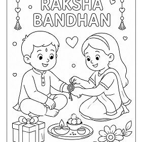 Raksha Bandhan Drawing