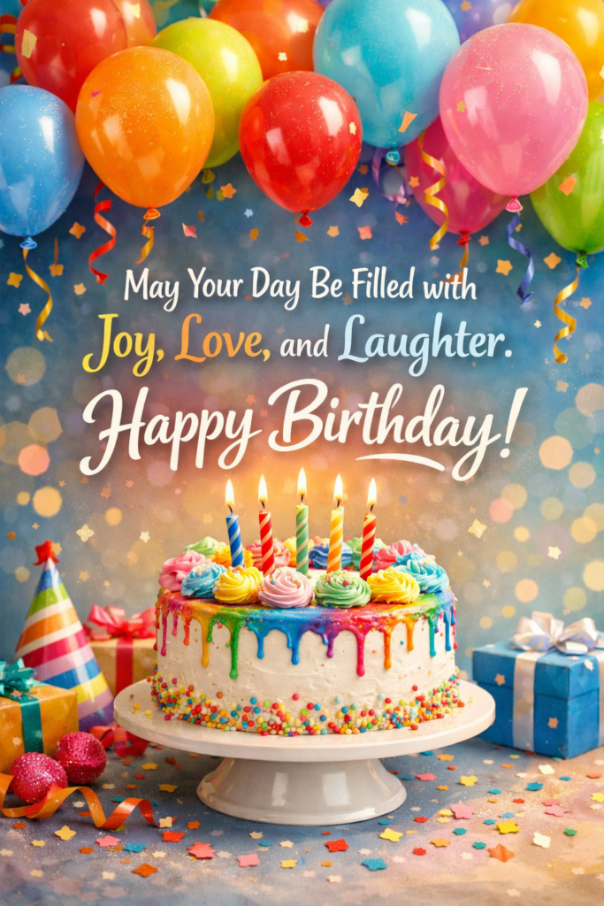 happy birthday wishes in english