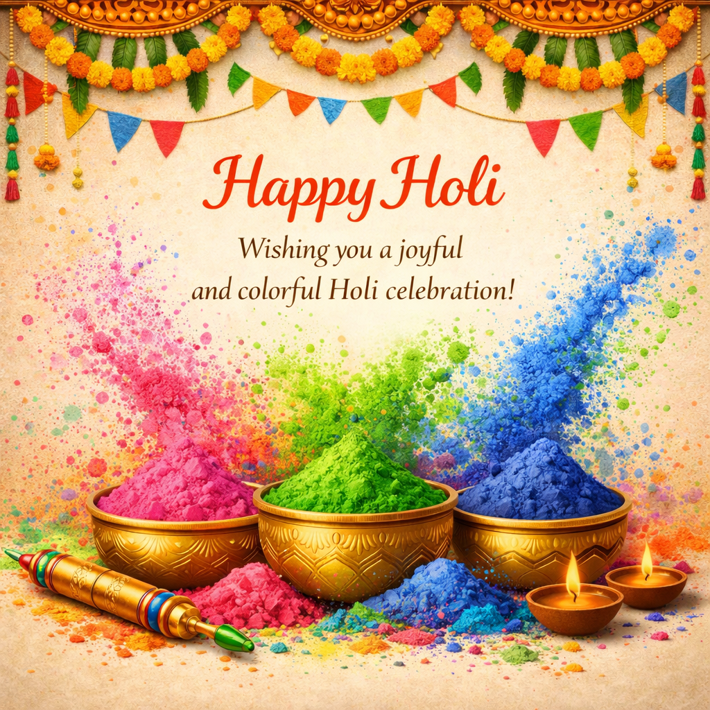 happy holi wishes 