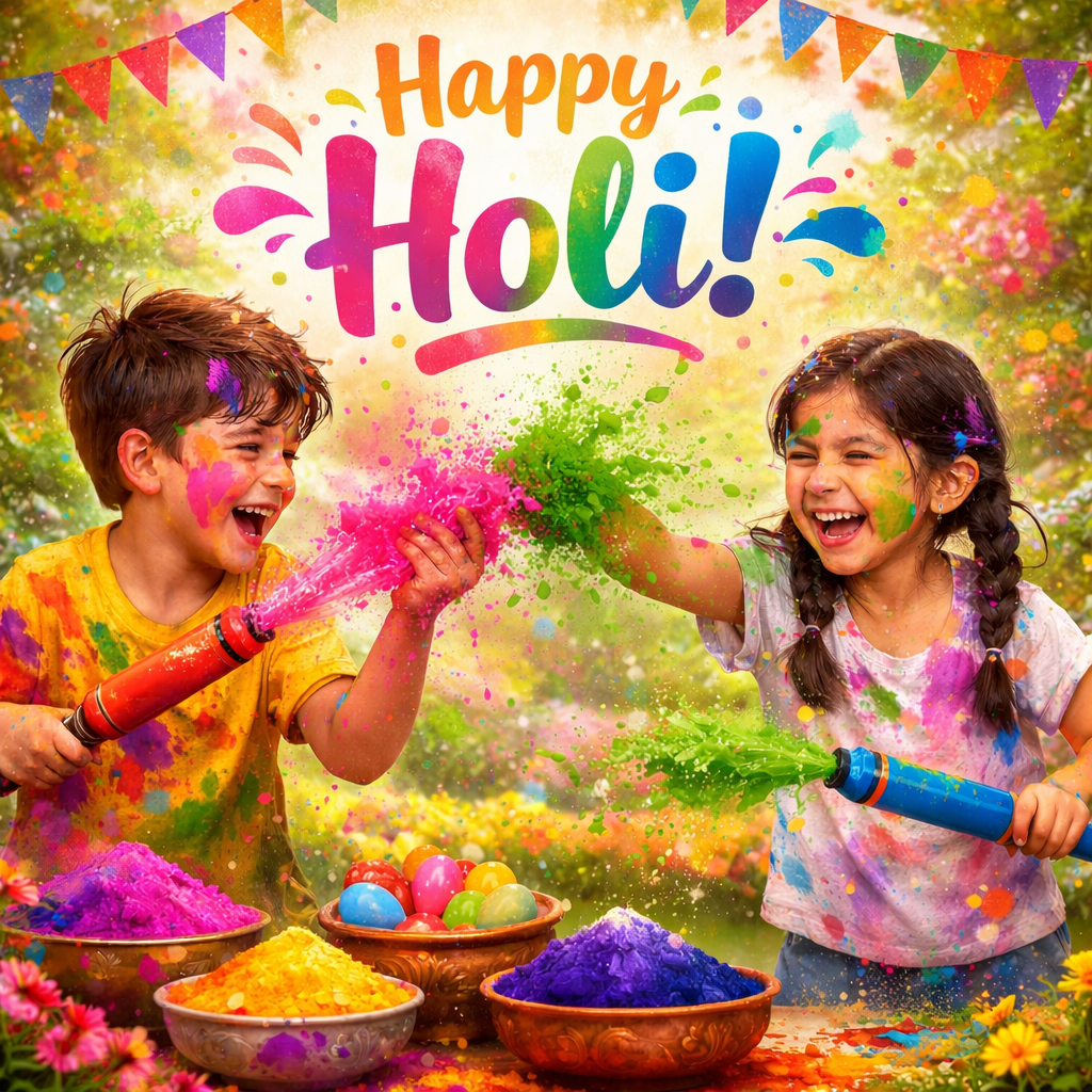 happy holi status