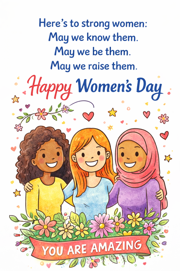 happy women day wish image